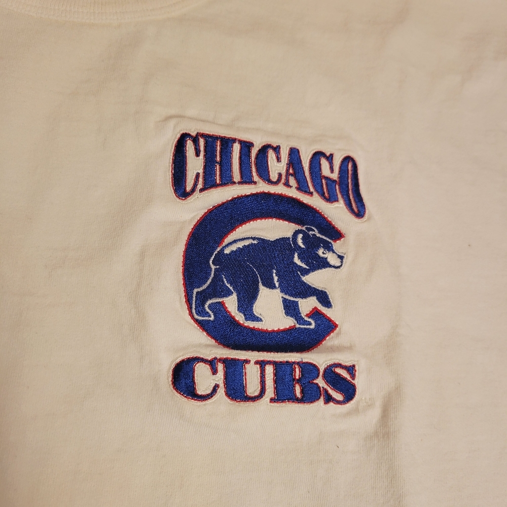 Vintage Chicago Cubs Shirt Embroidered Alt Logo